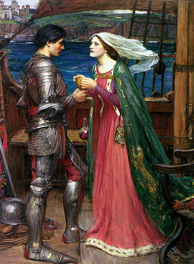 Tristan and Isolde John William Waterhouse